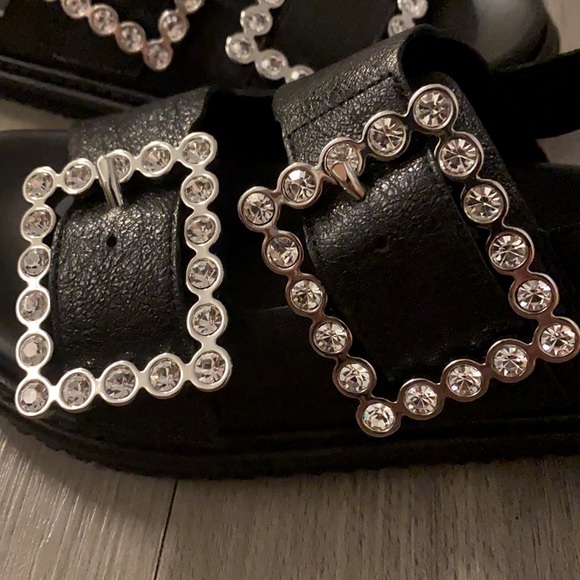 Zadig & Voltaire Lambskin Crystal Sandal - Picture 4 of 7
